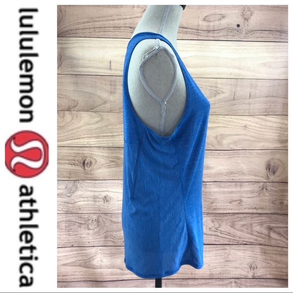 💕SALE💕 Lululemon Blue Muscle Tank Top - Picture 6 of 8